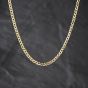 Second Hand 9ct Yellow Gold Flat 18 Inch Curb Chain 41162368