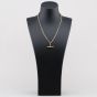 Second Hand 9ct Yellow Gold T-Bar 18 Inch Figaro Chain 41162370