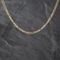 Second Hand 9ct Yellow Gold 18 Inch Figaro Chain 41162401