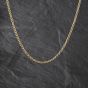 Second Hand 9ct Yellow Gold 18 Inch Rope Chain 41162411