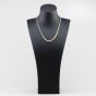 Second Hand 9ct Yellow Gold Graduated 18 Inch Curb Chain 41162435