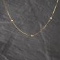 Second Hand 9ct Yellow Gold Beaded 16 Inch Box Chain 41162439