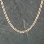 Second Hand 9ct Yellow Gold 16.5 Inch Curb Chain 4116581106