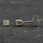 Second Hand Platinum 3mm 0.30ct Brilliant Cut Diamond Stud Earrings 41171924