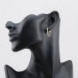 Second Hand 9ct Yellow Gold 22.8mm Heart Shape Hoop Earrings 41172425