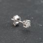 Second Hand White Gold 3.6mm 0.05ct Stud Single Earrings 41173627