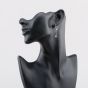 Second Hand 18ct White Gold 37.3mm 0.06ct Diamond Dropper Earrings 41174009