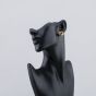 Second Hand 9ct Yellow Gold 15mm Knots Stud Earrings 41174073