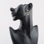Second Hand Yellow Gold 26.5mm Twisted Hoop Earrings 41174116