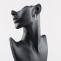 Second Hand Yellow Gold 23mm Twisted Creole Earrings 41174168