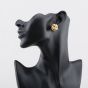 Second Hand 9ct Yellow Gold 16mm Large Knot Stud Earrings 41174520