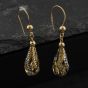 Second Hand Two Colour Gold 39mm Dropper Earrings 41174522