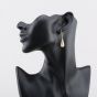 Second Hand Two Colour Gold 39mm Dropper Earrings 41174522