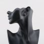 Second Hand White Gold 6mm Amethyst Set Tear Drop Stud Earrings 41174608