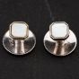 Second Hand Simulated Mother of Pearl Dress Stud Cufflinks 4119513