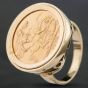 Second Hand 9ct Yellow Gold 1979 Full Sovereign Coin Ring 41200048BND