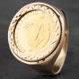 Second Hand 9ct Yellow Gold 1985 1/10th Krugerrand Coin Ring 41201012BND