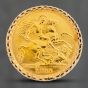 Second Hand Yellow Gold 1911 Half Sovereign Coin Ring 41201020