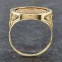Second Hand 9ct Yellow Gold 1911 Half Sovereign Coin Ring 41201052BND