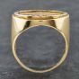 Second Hand 9ct Yellow Gold 1911 Full Sovereign Coin Ring 41201054BND