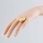 Second Hand 9ct Yellow Gold 1957 Full Sovereign Coin Ring 41201059BND