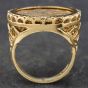 Second Hand 9ct Yellow Gold 1908 Full Sovereign Coin Ring 41201072BND
