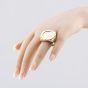 Second Hand 9ct Yellow Gold 1966 Full Sovereign Coin Ring 41201163BND
