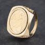 Second Hand Yellow Gold 1900 Full Sovereign Coin Ring 41201180