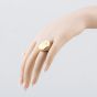 Second Hand Yellow Gold 1912 George V Half Sovereign Coin Ring 41201272