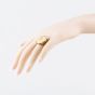 Second Hand Yellow Gold 1915 Half Sovereign Coin Ring 41201276