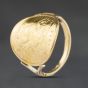 Second Hand Vintage Yellow Gold 1910 Half Sovereign King Edward Coin Ring 41201277