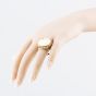 Second Hand Yellow Gold 1925 Full Sovereign King George Coin Ring 41201279