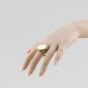 Second Hand Vintage Yellow Gold Queen Victoria 1896 Full Sovereign Coin Ring 41201304