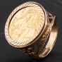 Second Hand 1925 King George Full Sovereign Coin in Ring Mount 4120279