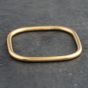 Second Hand 22ct Yellow Gold Matt Textured Standard Simple Bangle 41211209