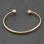 Second Hand 9ct Yellow Gold Torque Bangle 41211353