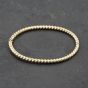 Second Hand 9ct Yellow Gold Twist Standard Hinged Bangle 41211358