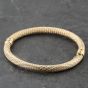 Second Hand 9ct Yellow Gold Hinged Bangle 41211396