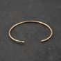 Second Hand 9ct Yellow Gold Childrens Small Torque Bangle 41211427