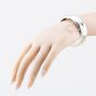 Second Hand Vintage Silver Hand Engraved Hinged Bangle 41211431