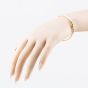Second Hand 9ct Yellow Gold Twist Hinged Bangle 41211432