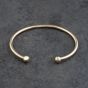 Second Hand 9ct Yellow Gold Torque Bangle 41211434