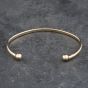 Second Hand 9ct Yellow Gold Torque Bangle 41211435