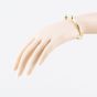 Second Hand 9ct Yellow Gold Celtic Style Pattern Torque Bangle 41211437