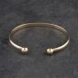 Second Hand 9ct Yellow Gold Torque Bangle 41211447