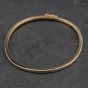 Second Hand 9ct White Gold Patterned Hinged Bangle 41211471