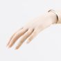 Second Hand 9ct Two Colour Gold Crossover Hinged Bangle 41211481