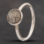 Second Hand Pandora Silver Cubic Zirconia Pave Dress Ring 41221083