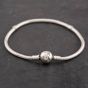 Second Hand Pandora Silver 21cm Snake Charm Bracelet 41221184