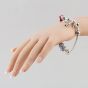 Second Hand Pandora Silver Moments Snake Chain 8 Inch Charm Bracelet 41221205